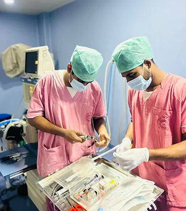 College of Physiotherapy Operation Theatre